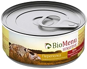 Банки BioMenu Sensetive adult cat для кошек паштет с перепелкой для чувствительного пищеварения Банки BioMenu Sensetive adult cat для кошек паштет с перепелкой для чувствительного пищеварения