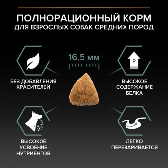 Сухой корм PRO PLAN для собак мелких пород с чувствительным пищеварением GRAIN FREE (беззерновой) с индейкой