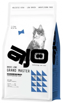 Корм AJO Cat Grand Master для кошек старшего возраста