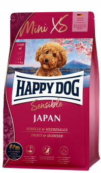Корм Happy Dog Sensible Mini XS Japan Япония для собак мини пород с чувствительным пищеварением