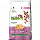 Сухой Корм Natural Trainer Young Cat Fresh Chicken для молодых кошек от 7 до 12 месяцев со свежей курицей