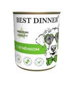 Консервы Best Dinner для щенков и юниоров. Меню №1 Ягненок