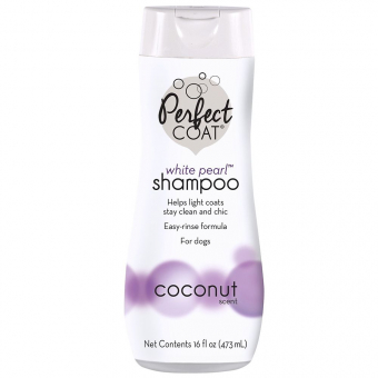 Оттеночный шампунь-кондиционер 8in1 White Pearl Shampoo&Conditioner для собак светлых окрасов