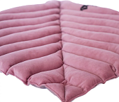 Лежанка Mr.Kranch для собак "Листочек" большая двусторонняя, размер 120х73х6см, розовая