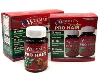 Полифункциональный комплекс Wolmar Winsome Pro Bio Hair для собак для кожи и шерсти