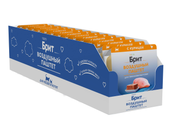 Ламистеры Brit Premium Sterilised Воздушный паштет для стерилизованных кошек с курицей