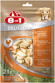 Жевательная косточка 8in1 Delights XS с куриным мясом для собак мелких пород 21шт