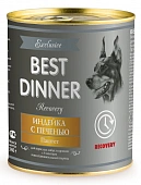 Консервы Best Dinner Exclusive Recovery для собак. Индейка с печенью 340г Консервы Best Dinner Exclusive Recovery для собак. Индейка с печенью 340г
