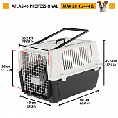 Переноска Ferplast Atlas 40 Professional для собак средних и крупных пород