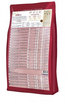 Корм Happy Dog Supreme Africa Африка для собак средних и крупных пород с мясом страуса