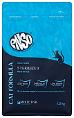 Сухой Корм Enso Cat Formula Sterilized для стерилизованных кошек со свежей белой рыбой с...