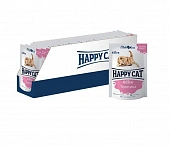 Паучи Happy Cat для котят с кусочками телятины в желе Паучи Happy Cat для котят с кусочками телятины в желе