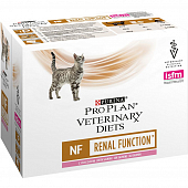 Паучи Pro Plan Veterinary Diets (NF) для кошек при почечной недостаточности с лососем