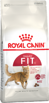 Royal Canin Fit 32 корм сухой сбалансированный для взрослых умеренно активных кошек от 1 года