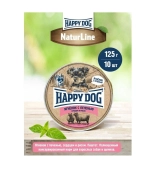 Паштет Happy Dog Natur Line для собак маленьких пород с ягнёнком, печенью, сердцем и...