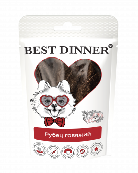 Лакомство Best Dinner Freeze Dry для собак рубец говяжий
