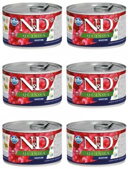 Консервы Farmina N&D Adult mini для взрослых собак маленьких пород с киноа для контроля веса