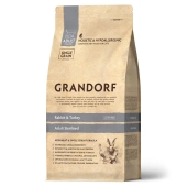 Сухой Корм Grandorf Adult Cat Rabbit&Turkey Sterilised для стерилизованных кошек с...
