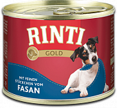 Консервы Rinti Gold Adult для собак с фазаном Консервы Rinti Gold Adult для собак с фазаном