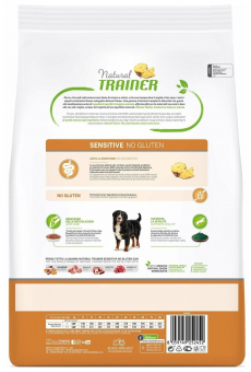 Корм Natural Trainer Sensitive Plus Adult Lamb для взрослых собак средних и крупных пород с ягненком (Без глютена)