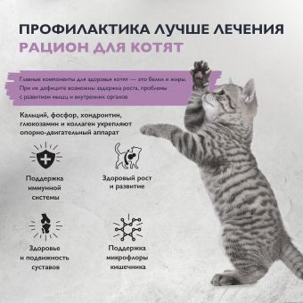 Корм Brit Care Cat Kitten Healthy Growth для котят и беременных кошек и кормящих матерей с индейкой для здорового роста