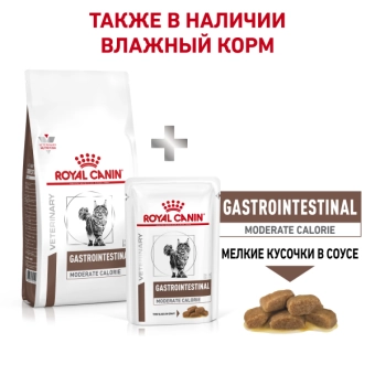 Royal Canin Gastrointestinal Moderate Calorie GIM 35 Feline корм сухой для кошек при расстройствах пищеварения