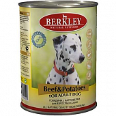 Консервы Berkley Adult Beef&Potatoes для собак с говядиной и картофелем