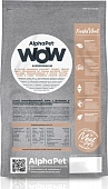 Сухой Корм Alphapet WOW для взрослых собак средних пород с чувствительным пищеварением с ягненком и бурым рисом Сухой Корм Alphapet WOW для взрослых собак средних пород с чувствительным пищеварением с ягненком и бурым рисом