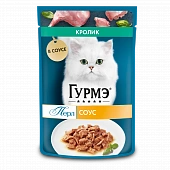 Влажный корм Гурмэ Перл Нежное филе для кошек, со вкусом кролика в соусе Влажный корм Гурмэ Перл Нежное филе для кошек, со вкусом кролика в соусе
