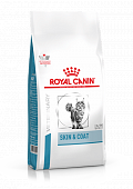 Royal Canin Skin & Coat корм сухой диетический для кошек для поддержания защитных функций кожи