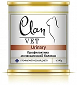 Корм Clan Vet Urinary для кошек с профилактикой МКБ