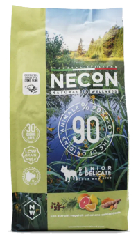 Корм Necon Natural Wellness Senior & Delicate Duck and Rice для пожилых собак мини пород с чуствит. пищ. с уткой и рисом