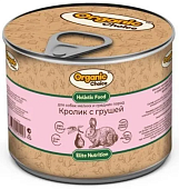 Банки Organic Choice для собак мелких и средних пород с кроликом и грушей