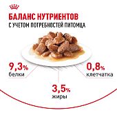 Паучи Royal Canin Urinary Care для взрослых кошек для поддержания здоровья МКБ системы мелкие кусочки в соусе