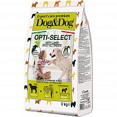 Сухой Корм Dog&Dog Expert Premium Opti-Select для взрослых собак с ягненком