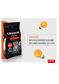 Комкующийся наполнитель Catzone Orange для кошачьего туалета с ароматом апельсина