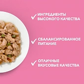 Влажный корм Purina ONE® для котят, с курицей и морковью, Пауч