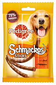 Лакомство Pedigree Schmackos мясные палочки из говядины для взрослых собак