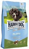 Сухой Корм Happy Dog Puppy Lamb & Rice для щенков всех пород до 6 месяцев с ягненком и рисом Сухой Корм Happy Dog Puppy Lamb & Rice для щенков всех пород до 6 месяцев с ягненком и рисом