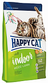 Сухой Корм Happy Cat Supreme Fit&Well Adult Indoor Пастбищный ягненок для домашних кошек