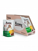 Паучи Karmy Sterilised Cat для стерилизованных кошек и кастрированных котов с курицей в желе Паучи Karmy Sterilised Cat для стерилизованных кошек и кастрированных котов с курицей в желе