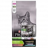 Сухой Корм Purina Pro Plan After Care для кастрированных и стерилизованных кошек с уткой и печенью и паучи в подарок ПРОМОПАК