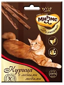 Лакомства Мнямс Деликатес лакомые палочки для кошек с курицей и лесными ягодами Лакомства Мнямс Деликатес лакомые палочки для кошек с курицей и лесными ягодами