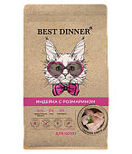 Сухой корм Best Dinner Holistic Hypoallergenic Kitten Turkey&Rosemary гипоаллергенный...