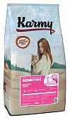 Сухой Корм Karmy Cat Sensetive для взрослых кошек с чувствительным пищеварением с индейкой Сухой Корм Karmy Cat Sensetive для взрослых кошек с чувствительным пищеварением с индейкой