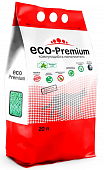 Наполнитель ECO-Premium для кошачьего лотка древесный с запахом алоэ