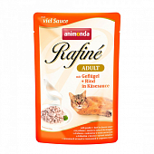 Паучи Animonda Rafiné Soupé Adult для кошек с домашней птицей и говядиной в сырном соусе