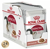 Royal Canin Instinctive корм консервированный для взрослых кошек, соус