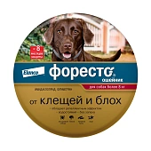 Водостойкий ошейник Форесто для собак от 8 кг от клещей, блох и вшей Водостойкий ошейник Форесто для собак от 8 кг от клещей, блох и вшей