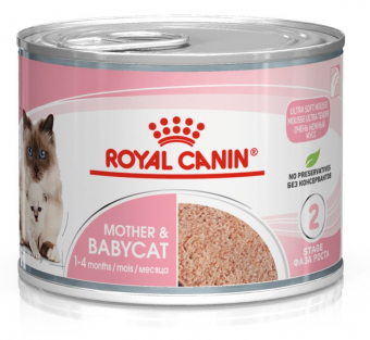 Консервы Royal Canin Babycat Instinctive (мусс) для котят с момента рождения до 4 месяцев